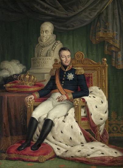 Mattheus Ignatius van Bree Portrait of William I, King of the Netherlands